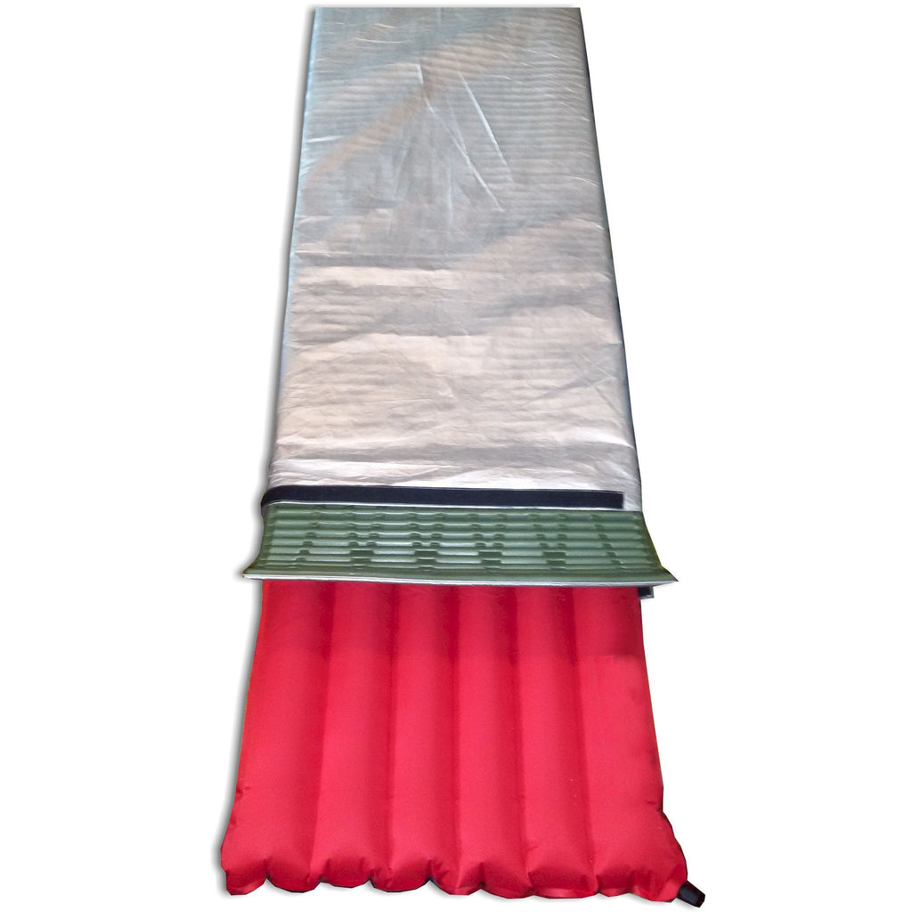 v1 R.E. Cover with an inflatable and closed cell pads